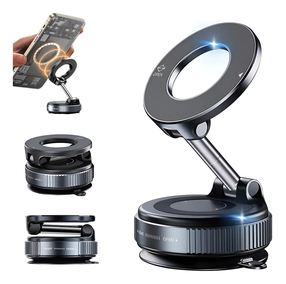 MagnetHold Pro | Tu celular siempre firme, sin importar el camino